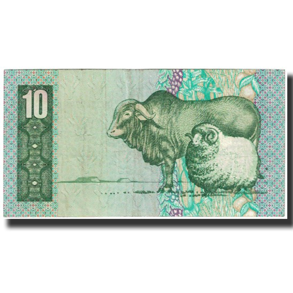 Banknote, South Africa, 10 Rand, Undated (1978-90), KM:120A, EF(40-45)