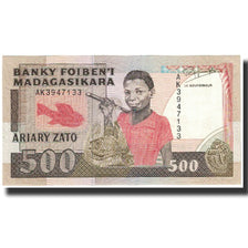 Banknote, Madagascar, 500 Francs = 100 Ariary, Undated (1988-94), KM:71b