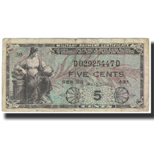 Banknot, USA, 5 Cents, Undated (1951), KM:M22a, VF(20-25)