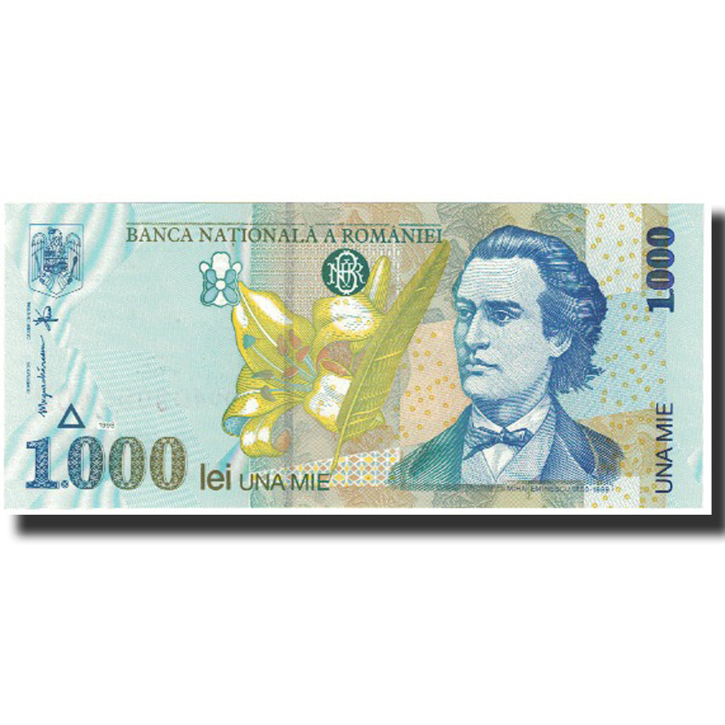 Banknote, Romania, 1000 Lei, Undated (1998), KM:106, UNC(65-70)
