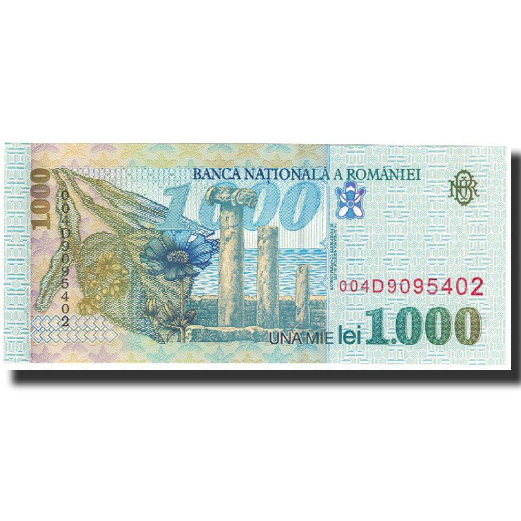Banknote, Romania, 1000 Lei, Undated (1998), KM:106, UNC(65-70)
