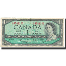 Banknot, Canada, 1 Dollar, Undated (1954), KM:75c, AU(55-58)
