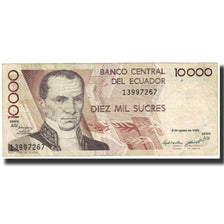 Banknote, Ecuador, 10,000 Sucres, 1995, 1995-08-08, KM:127b, EF(40-45)