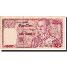 Banconote, Thailandia, 100 Baht, Undated (1978), KM:89, BB