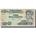 Banknot, Bolivia, 10 Bolivianos, 1986, 1986-11-28, KM:223, AU(55-58)