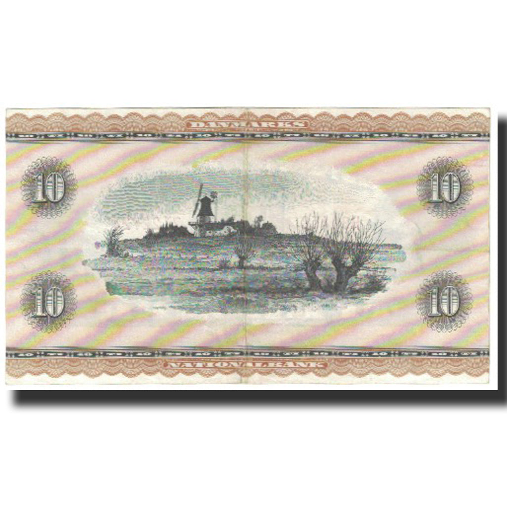 Geldschein, Dänemark, 10 Kroner, Undated (1959), KM:44p, SS