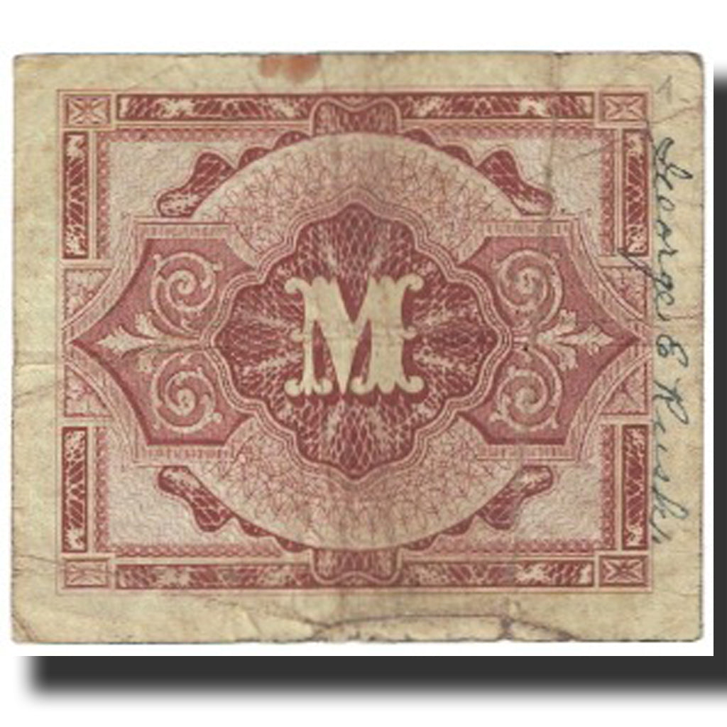 Geldschein, Deutschland, 1/2 Mark, 1944, KM:191a, S