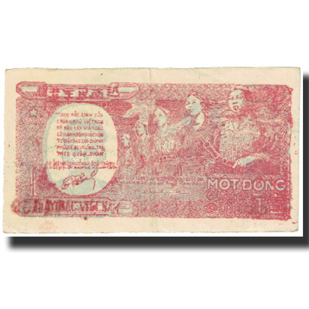 Banknote, Vietnam, 1 D<ox>ng, Undated (1948), KM:16, VF(20-25)