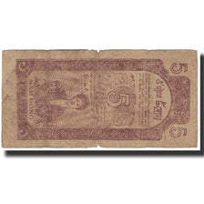 Banknot, Wietnam, 5 D<ox>ng, 1947, KM:10e, VG(8-10)