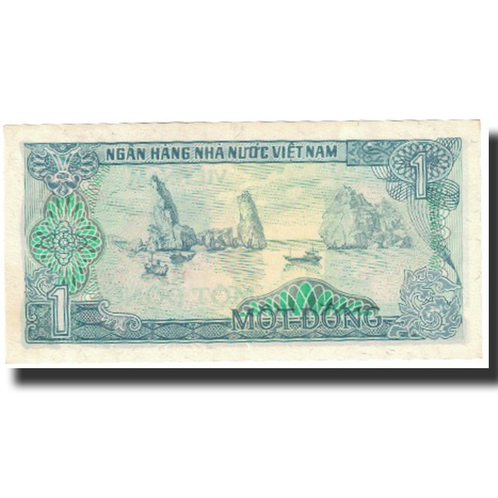 Banconote, Vietnam, 1 D<ox>ng, Undated (1985), KM:90a, FDS