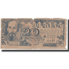Banknote, Vietnam, 20 D<ox>ng, Undated (1948), KM:24a, VG(8-10)