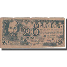 Banknote, Vietnam, 20 D<ox>ng, Undated (1948), KM:24a, VG(8-10)