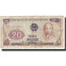 Billete, 20 D<ox>ng, Undated (1985), Vietnam, KM:94a, BC