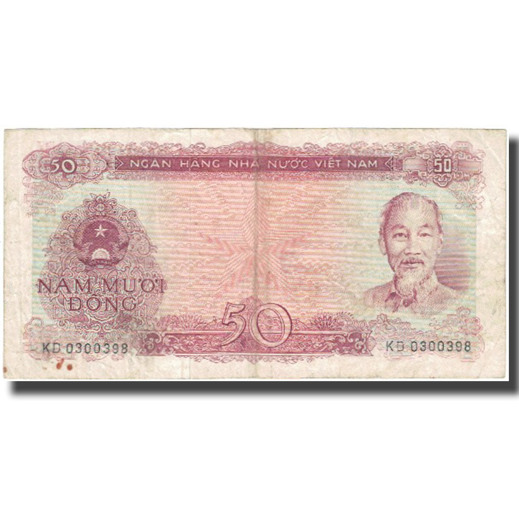 Banknote, Vietnam, 50 D<ox>ng, Undated (1976), KM:84a, VF(20-25)