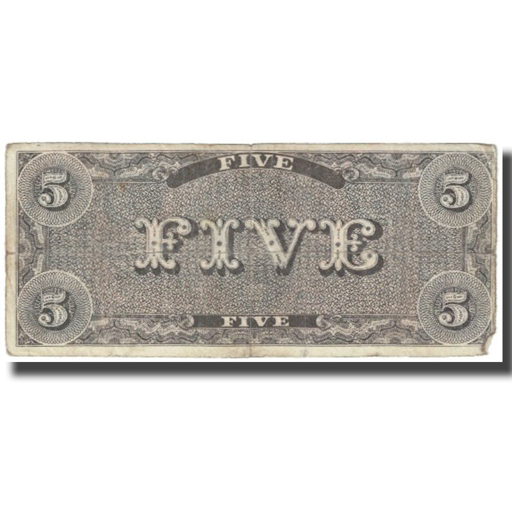 Billet, États-Unis, 5 Dollars, 1861, 1861-09-02, Faux moderne, SUP