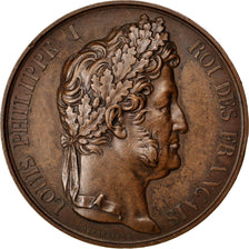 France, Medal, Louis Philippe I, Business & industry, 1844, Depaulis, AU(50-53)