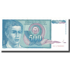 Banknote, Yugoslavia, 500 Dinara, 1990, 1990-03-01, KM:106, UNC(65-70)