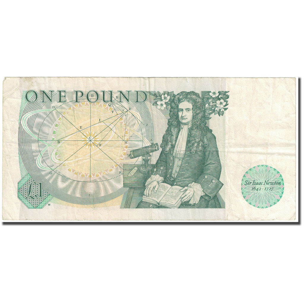Banknote, Great Britain, 1 Pound, KM:377b, VF(20-25)