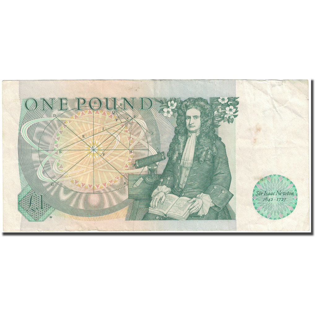 Banknote, Great Britain, 1 Pound, KM:377b, VF(20-25)