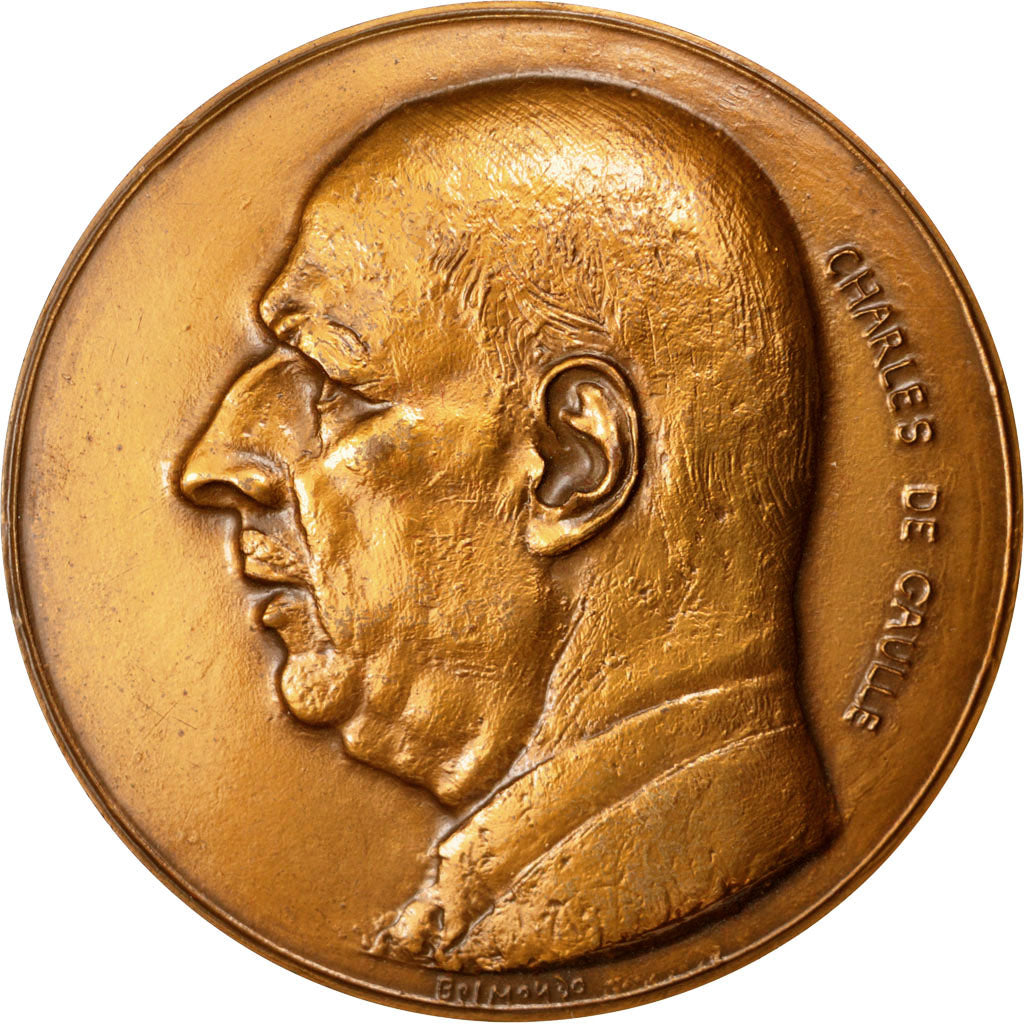 France, Medal, French Fifth Republic, History, 1978, AU(55-58), Bronze