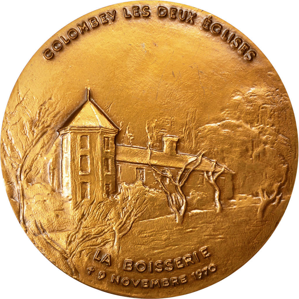 France, Medal, French Fifth Republic, History, 1978, AU(55-58), Bronze