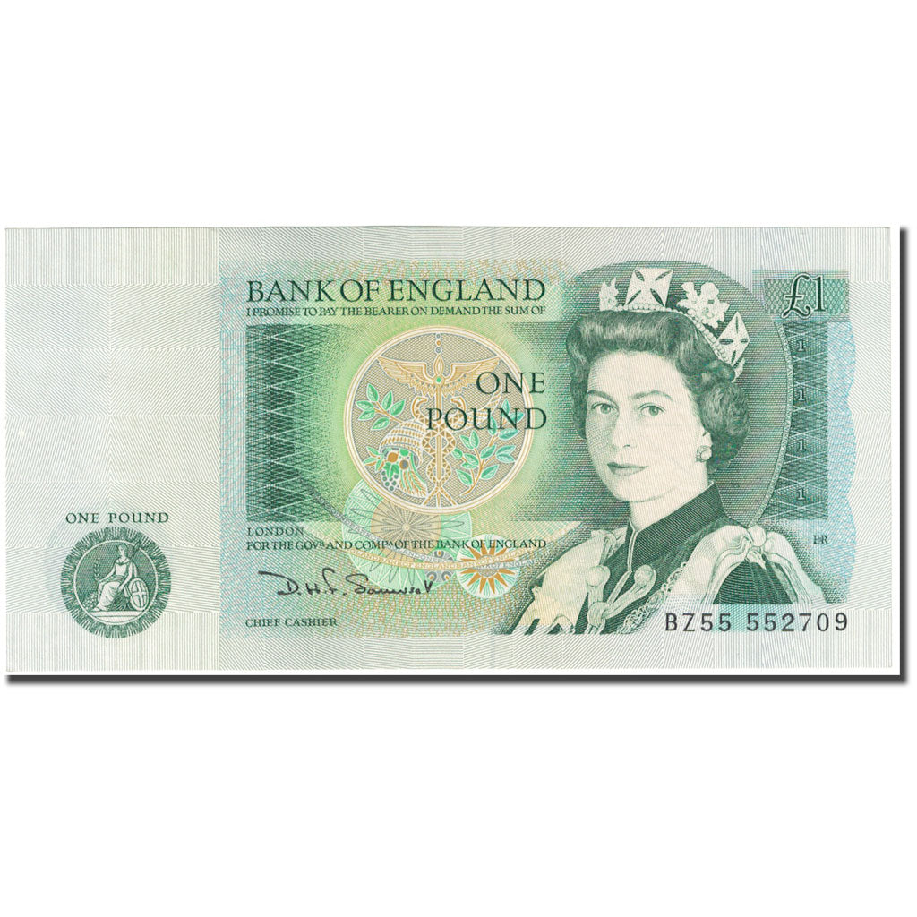 Geldschein, Großbritannien, 1 Pound, KM:377b, SS