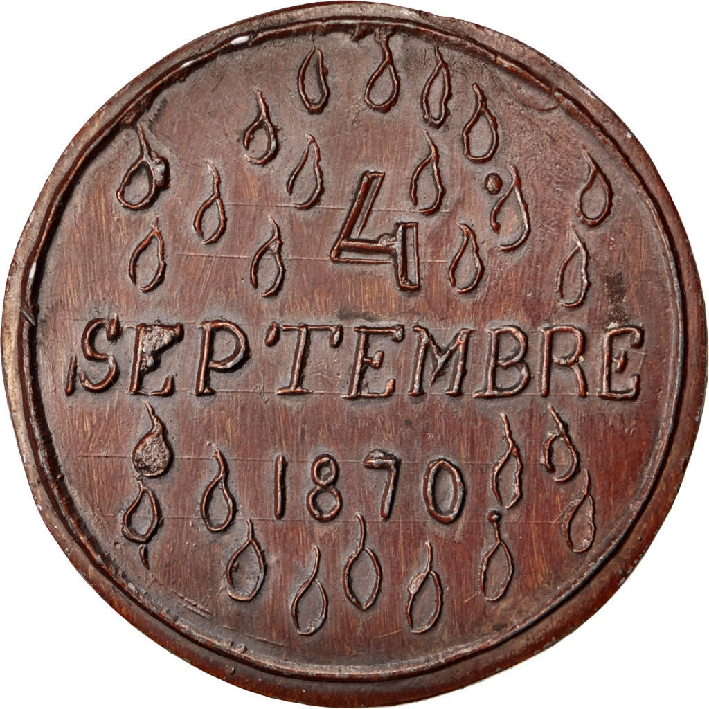 FRANCE, Politics, Society, War, Government of National Defense, Medal, 1870,...