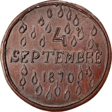 FRANCE, Politics, Society, War, Government of National Defense, Medal, 1870,...