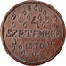 FRANCE, Politics, Society, War, Government of National Defense, Medal, 1870,...