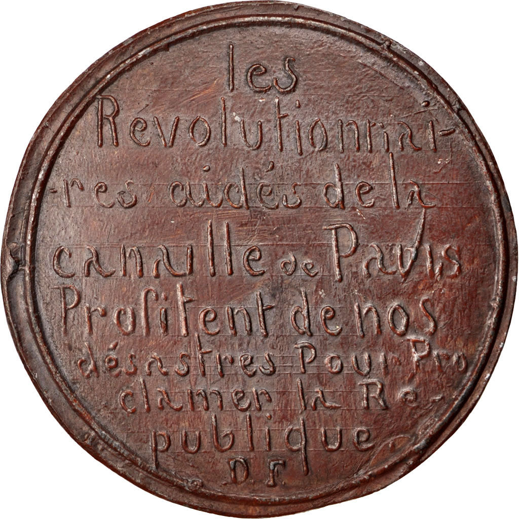 FRANCE, Politics, Society, War, Government of National Defense, Medal, 1870,...