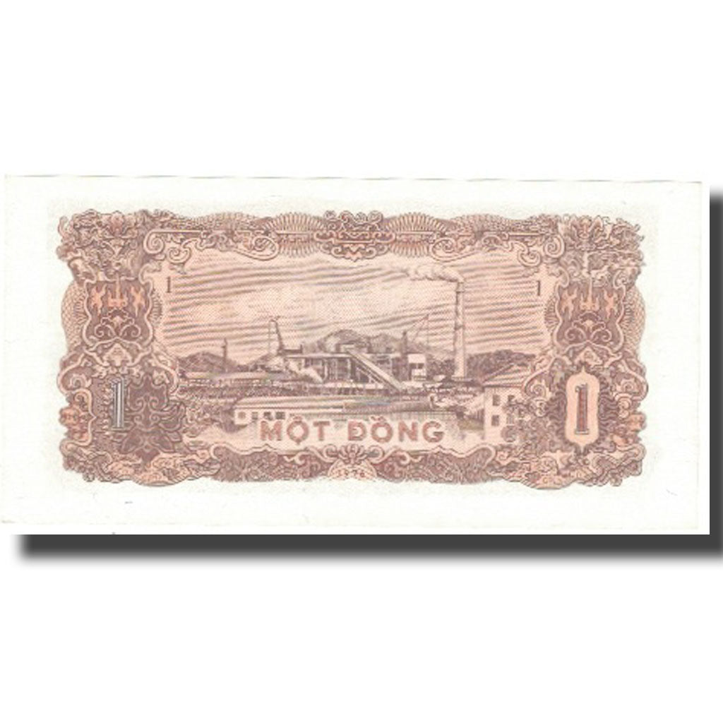 Biljet, Viëtnam, 1 D<ox>ng, Undated (1976), KM:80a, NIEUW
