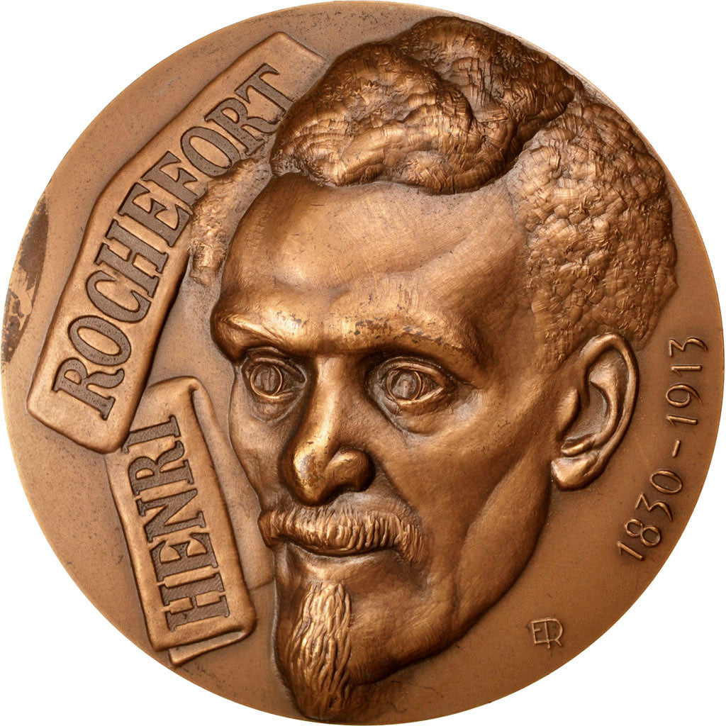 FRANCE, History, French Fifth Republic, Medal, 1971, AU(55-58), Bronze, 73,...