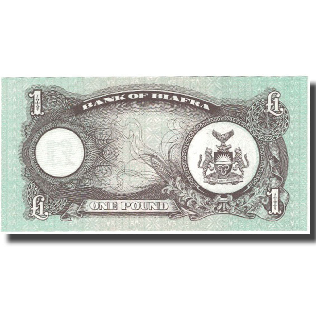 Banknote, Biafra, 1 Pound, Undated (1968), KM:5a, UNC(65-70)
