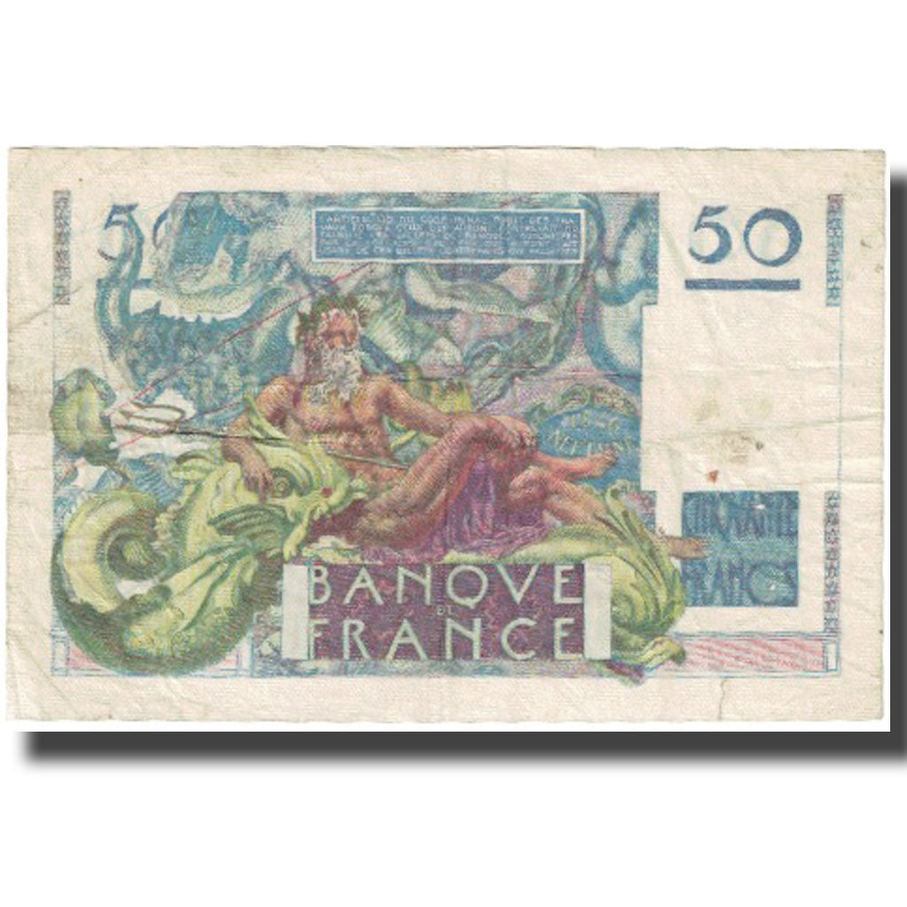 Frankreich, 50 Francs, Le Verrier, 1947, 1947-06-12, S, Fayette:20.8, KM:127b