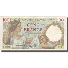 Francia, 100 Francs, Sully, 1941, 1941-02-06, BC+, Fayette:26.46, KM:94