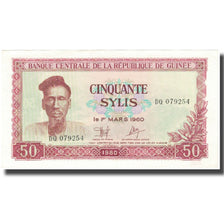 Banconote, Guinea, 50 Sylis, 1960, 1960-03-01, KM:25a, SPL