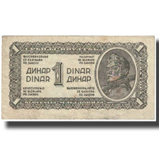 Banconote, Iugoslavia, 1 Dinar, Undated (1944), KM:48a, MB