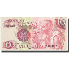 Billet, Ghana, 10 Cedis, 1977, 1977-01-02, KM:16e, NEUF