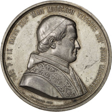 Vatican, Religions & beliefs, Medal, 1859, AU(50-53), Tin, 50, 39.20