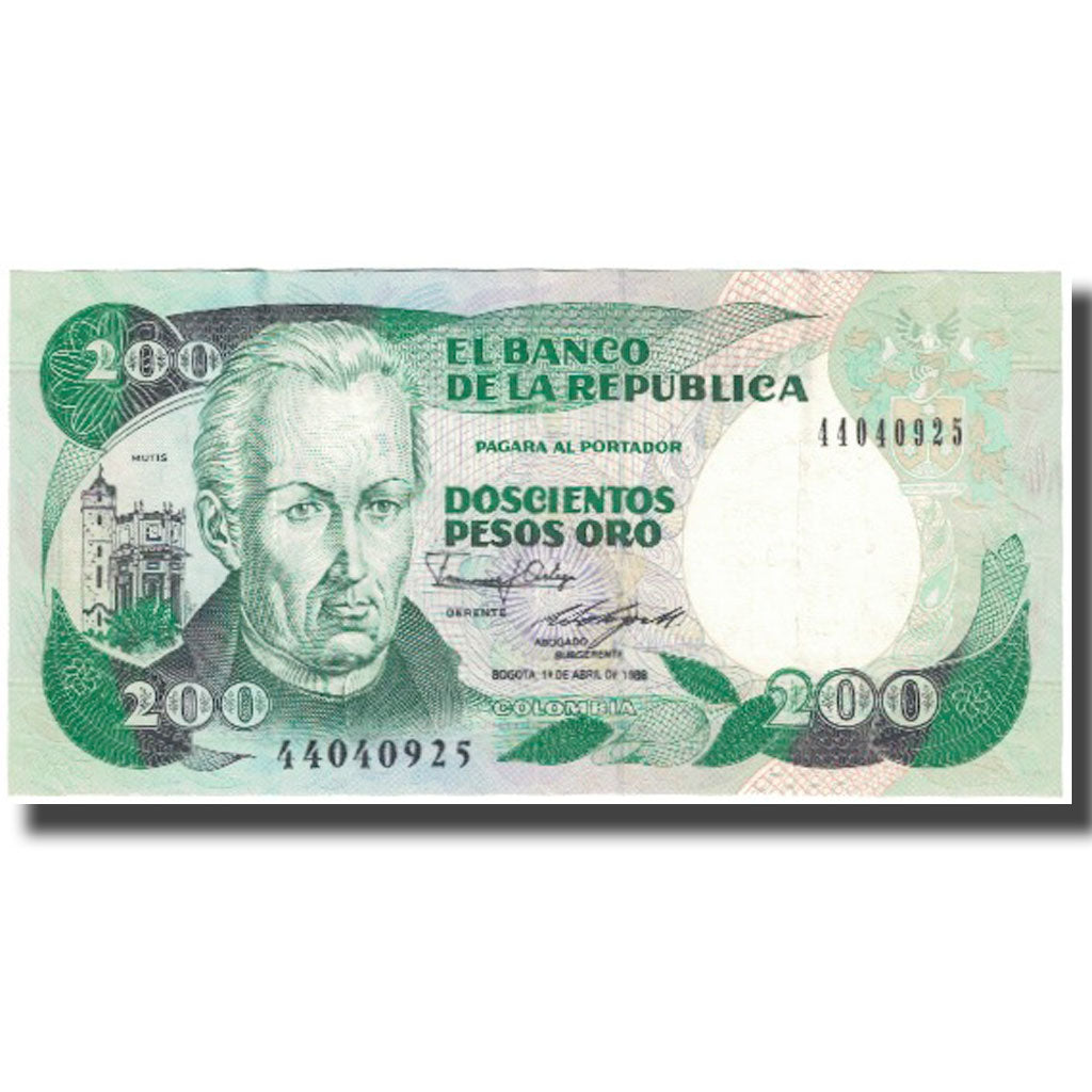 Banconote, Colombia, 200 Pesos Oro, 1985, 1985-11-01, KM:429c, FDS