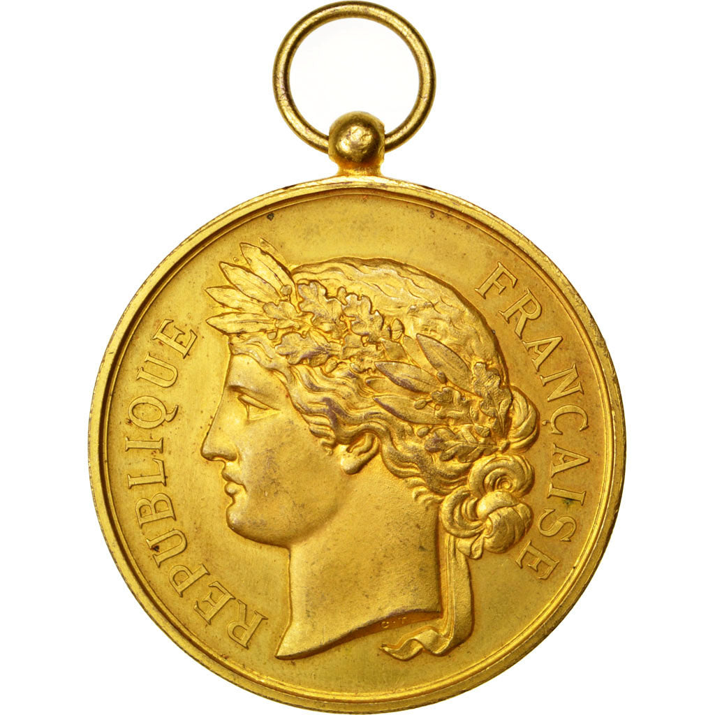 France, Medal, French Third Republic, Sports & leisure, AU(50-53), Vermeil
