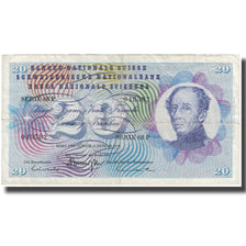Billet, Suisse, 20 Franken, 1970, 1970-01-05, KM:46r, TB