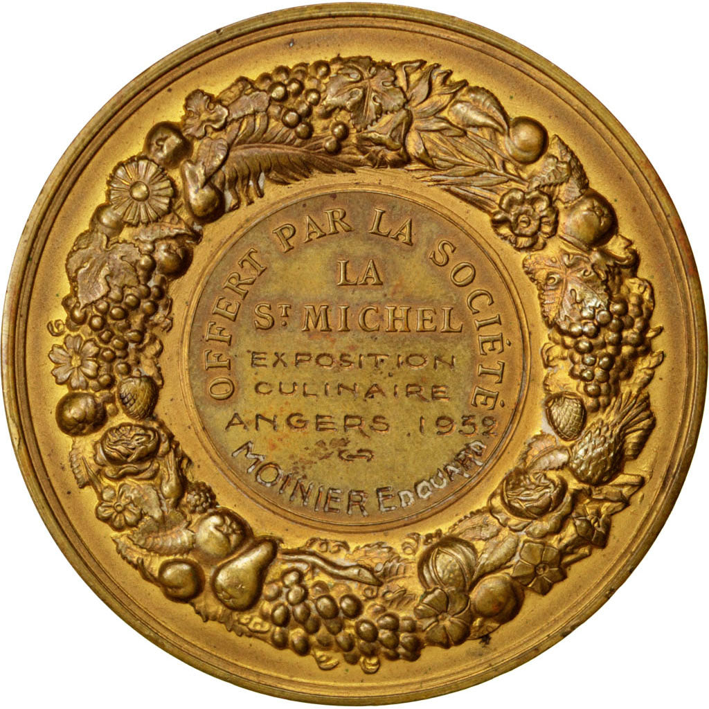 FRANCE, Arts & Culture, French Third Republic, Medal, 1932, AU(50-53), Bronze,..