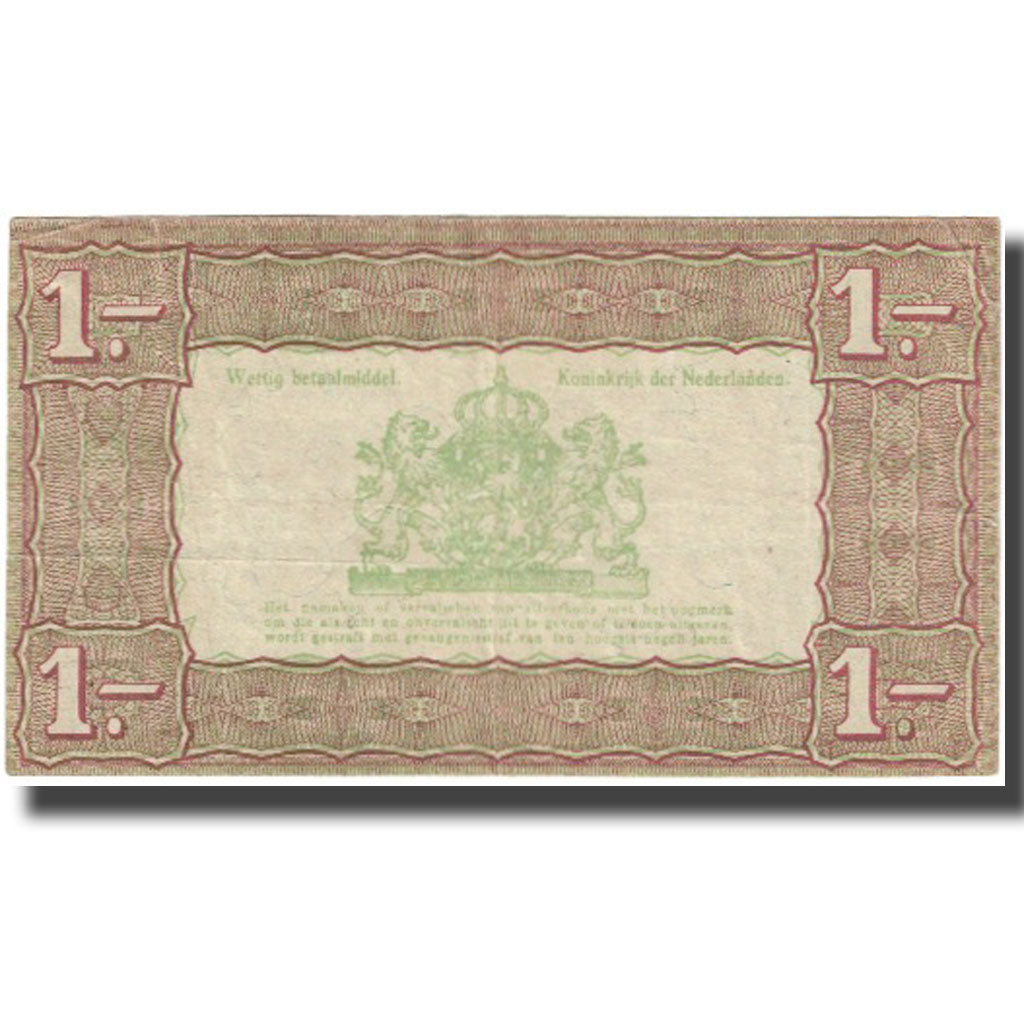 Banknote, Netherlands, 1 Gulden, 1938, 1938-10-01, KM:61, VF(20-25)