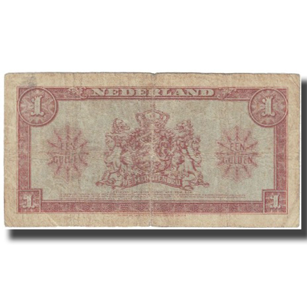 Banknote, Netherlands, 1 Gulden, 1945, 1945-05-18, KM:70, VG(8-10)