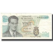 Biljet, België, 20 Francs, 1964, 1964-06-15, KM:138, TTB