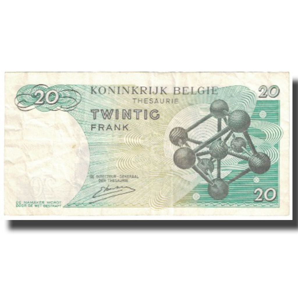 Biljet, België, 20 Francs, 1964, 1964-06-15, KM:138, TTB
