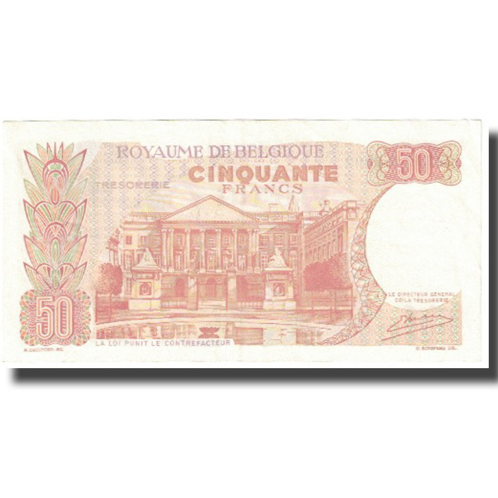 Banknote, Belgium, 50 Francs, 1966, 1966-05-16, KM:139, UNC(65-70)