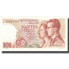 Banknote, Belgium, 50 Francs, 1966, 1966-05-16, KM:139, UNC(65-70)