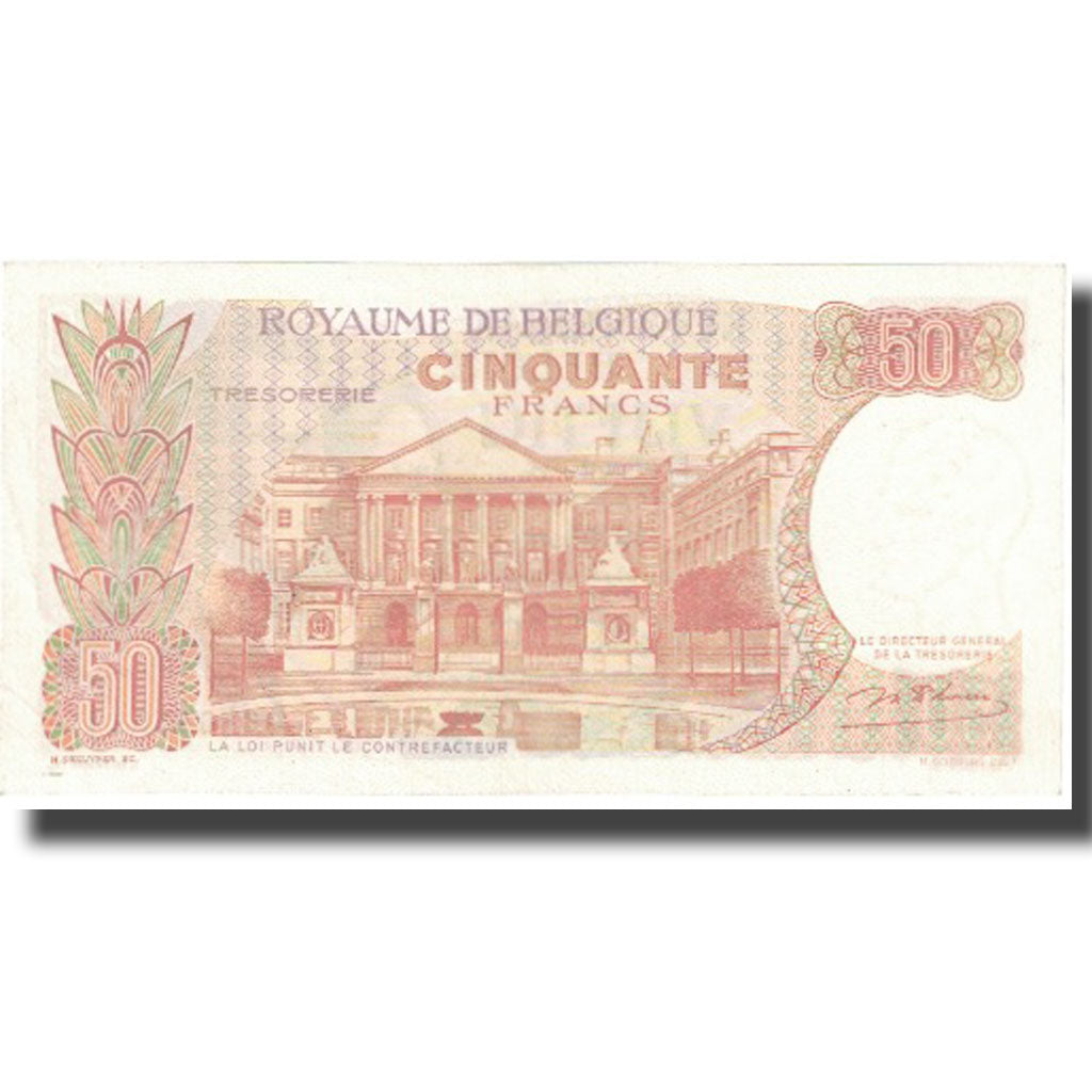 Banknote, Belgium, 50 Francs, 1966, 1966-05-16, KM:139, UNC(65-70)